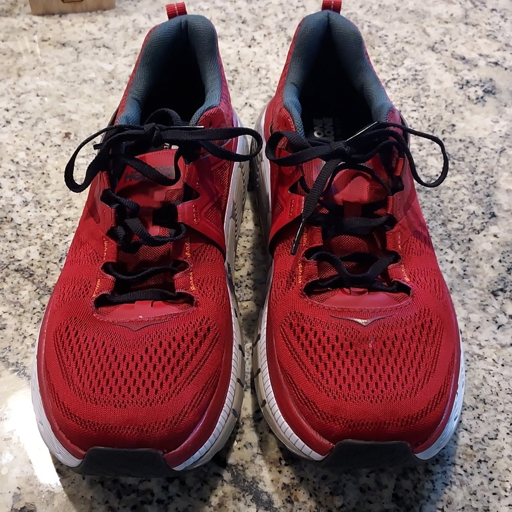 Brand new pair of  Hoka running shoes.